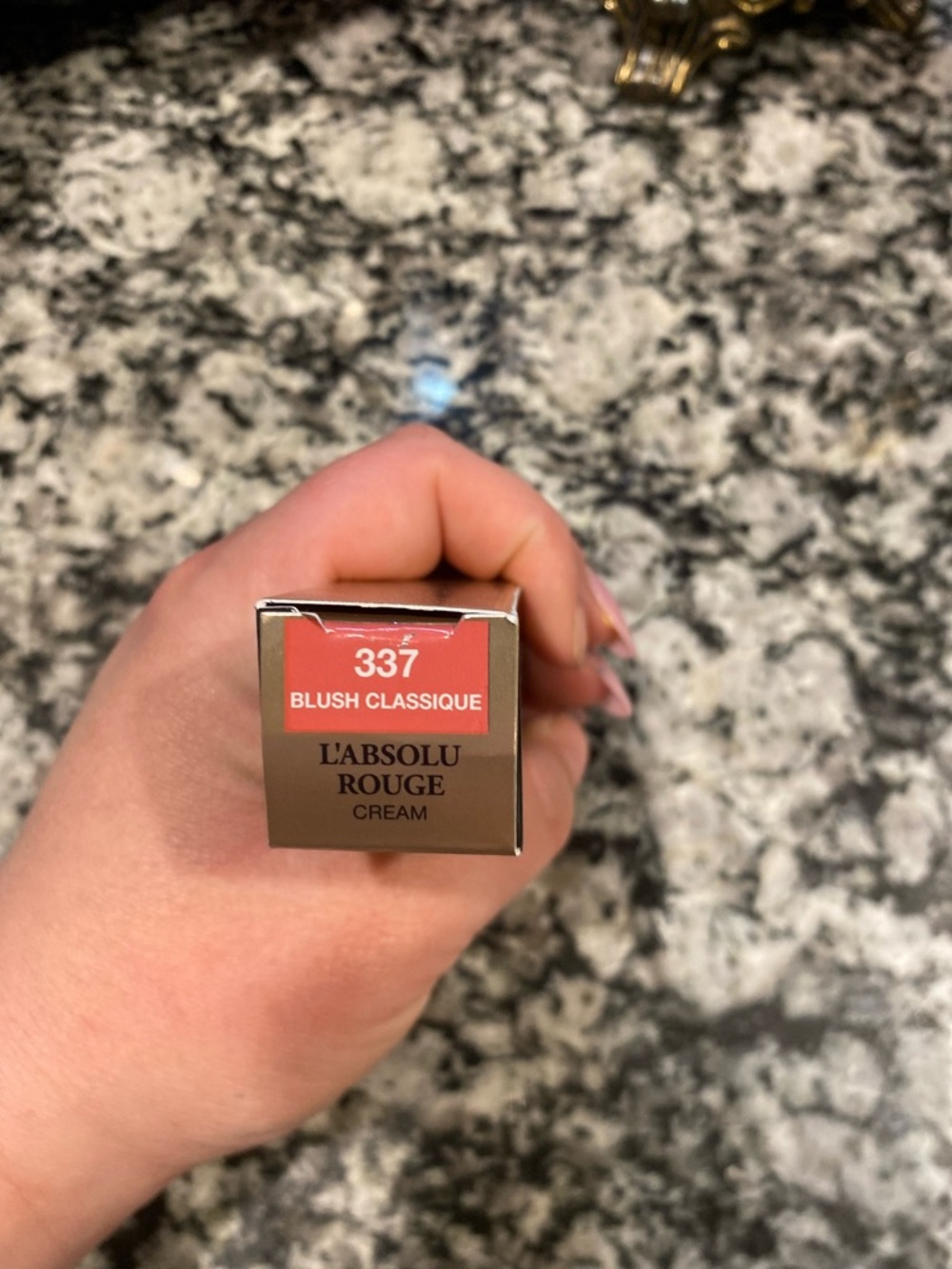 Lancôme L'Absolu Rouge Cream Lipstick in shade 337 Blush Classique - Picture 2 of 8